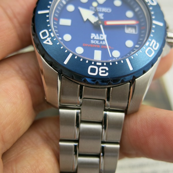 SEIKO SBDN035 cal.V147 PADI Titanium diver （その2 軽くて美しい 