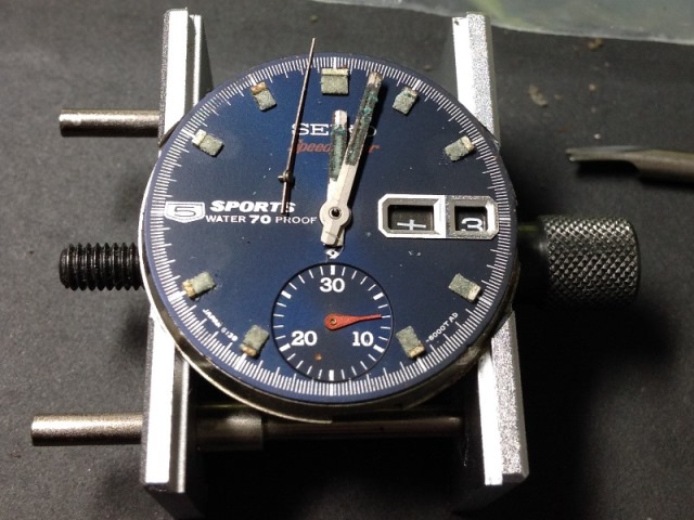 SEIKO Speed Timer 6139-6000（その1：分解編。はじめてのクロノ