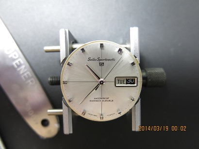 SEIKO Sportsmatic 5 6619 （楽しくも悲しいジャンクいじり