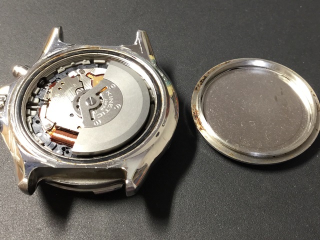 SEIKO KINETIC AIR DIVER'S 200m SCUBA 5M63-0B30（その1；分解編