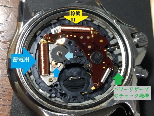 SEIKO KINETIC AIR DIVER'S 200m SCUBA 5M63-0B30（その1；分解編