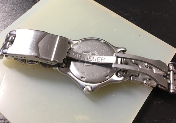 TAG HEUER S/el professional 200m 電池交換 レディース ETA955