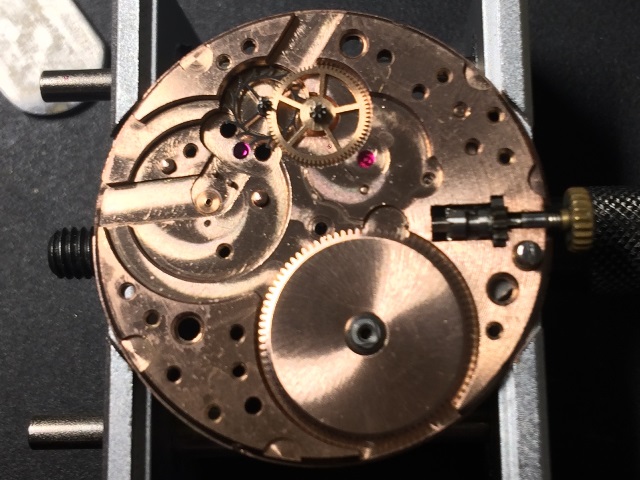 OMEGA 30mm センターセコンド cal.284 （その2:組立編） - 古時計に