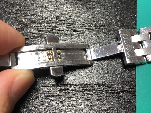 Gucci 5500M ETA cal.955.412 （電池交換、テフロンパッキンの