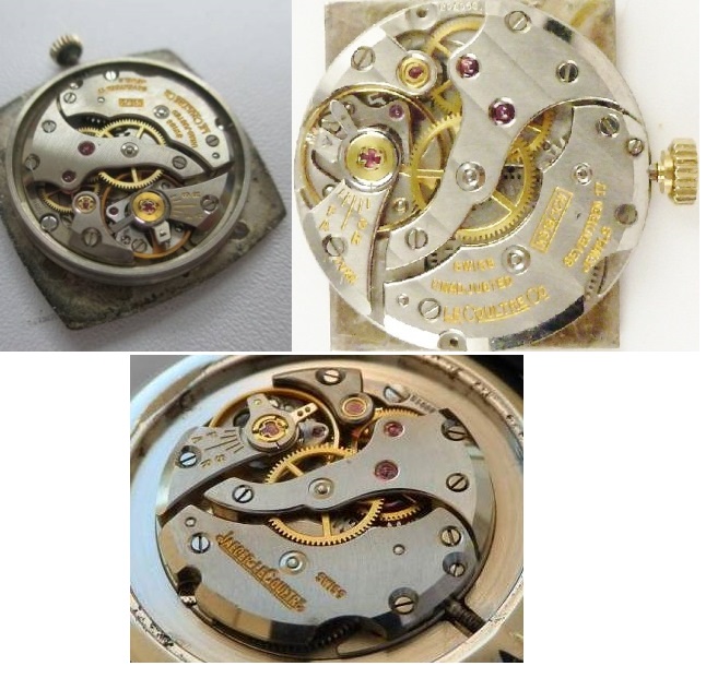 Jaeger LeCoultre cal. 818/3 （その1：分解編、気の毒なルクルト2針