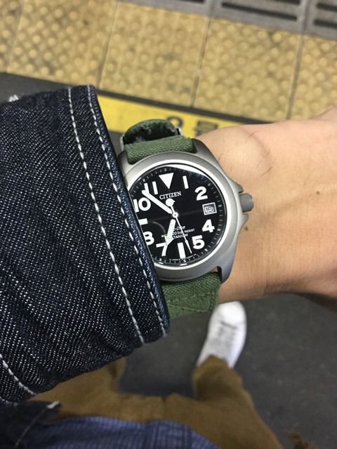 ボーイズサイズのプロマスター（今日の時計はシチズン・プロマスター