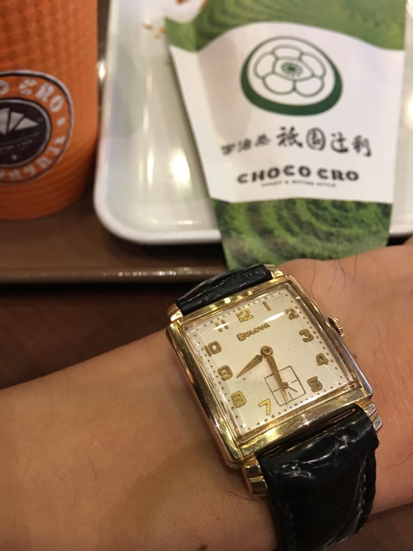 シチズン　スモセコ　※ジャンク品です 秋だレザーだ古時計だ（今日の時計・秋の13本） - 古時計にワニ