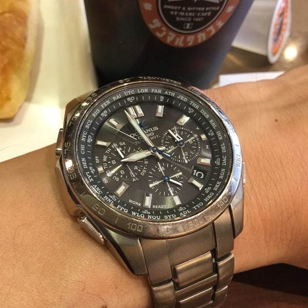 【稼働品】CASIO OCEANUS 腕時計 OCW-T600 Casio Men's OCEANUS Classic Line OCW-T6000-1AJF Watch – IPPO