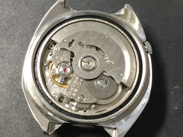 僕らの70年代カットガラス戦争 - 古時計にワニ革着せて