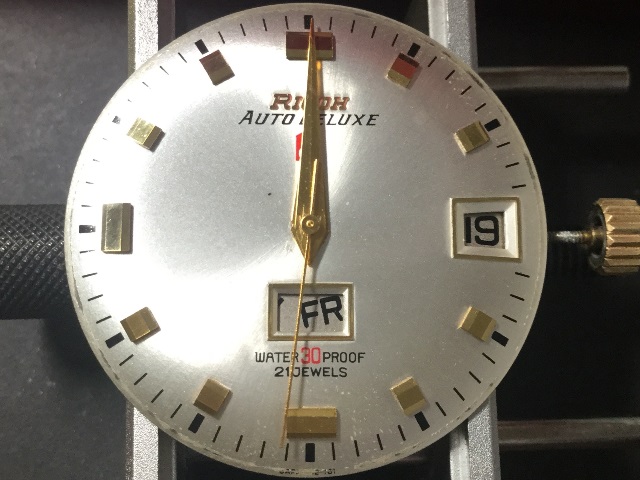 RICOH AUTO DELUXE 8 （その2；組立編～自動巻機構とオシドリ