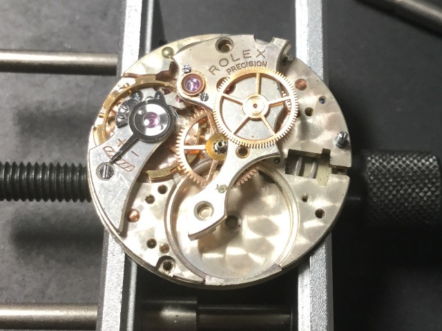 Rolex Speedking Ref.4220, Cal.710(Cal.10 1/2)（その2：分解・組立編