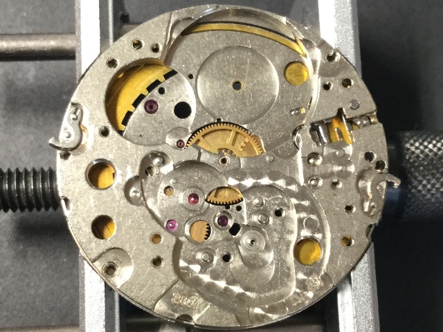 TECHNOS Sky Light ETA cal.2824 その1：分解編 - 古時計にワニ革着せて