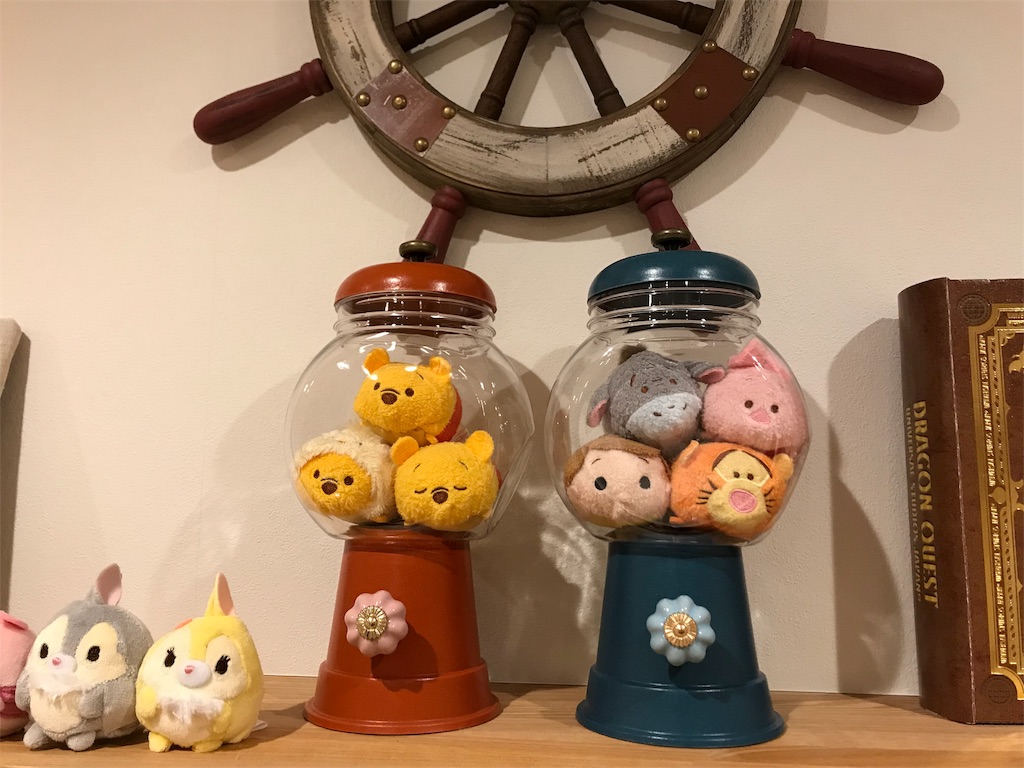 Diy 16 100均diy ガチャガチャ風キャンディポット ドットパパの家づくりダイアリー
