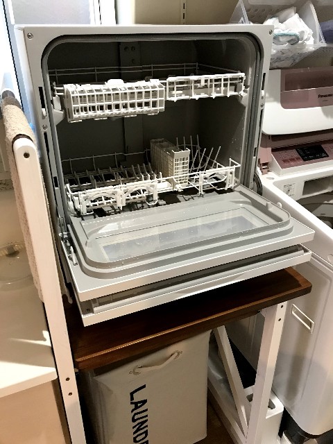 Diy 48 卓上食洗器専用テーブル ドットパパの家づくりダイアリー