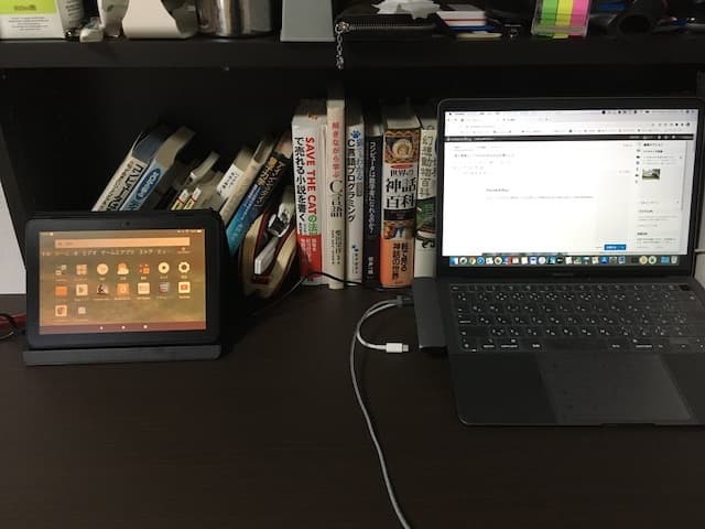 電子書籍リーダーとしてFire HD 8 Plusを購入した - Frog in a