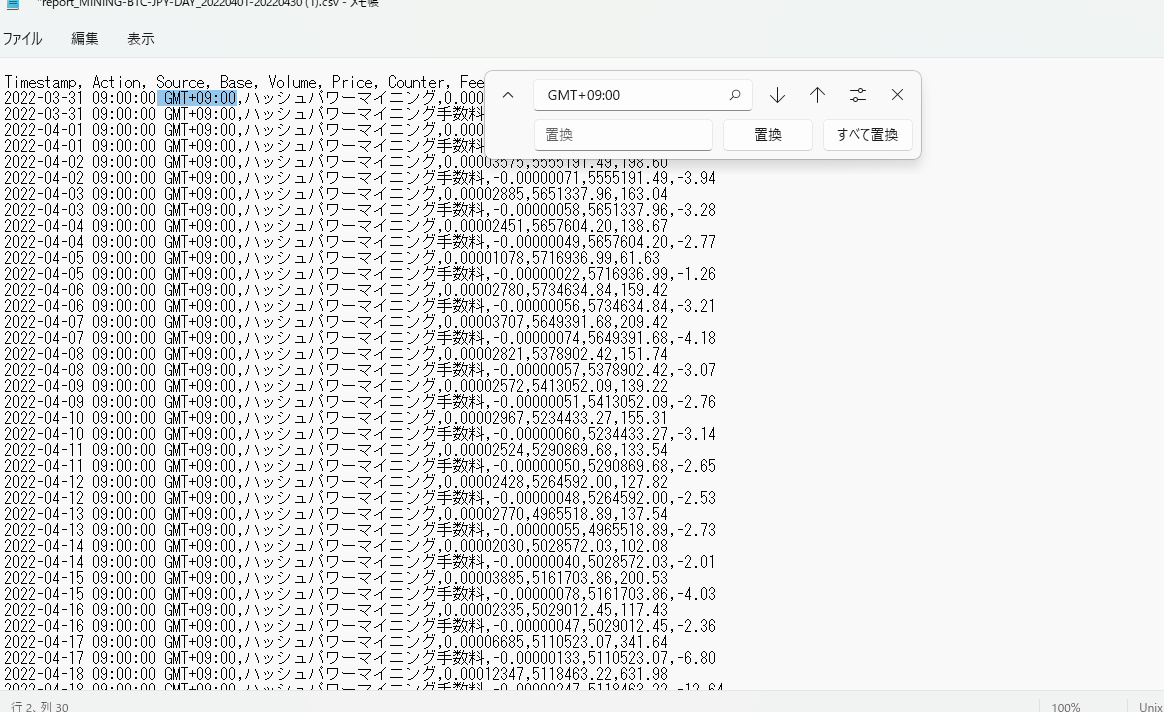 PR】マイニングNiceHash（ナイスハッシュ）で得た利益を仮想通貨損益計算ツールCryptact（クリプタクト）で損益計算する方法 - Frog  in a White Coat.