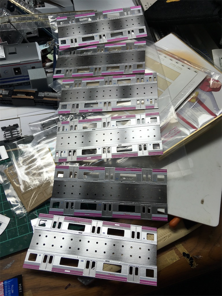 新京成8900形を作る - K-22のブログ