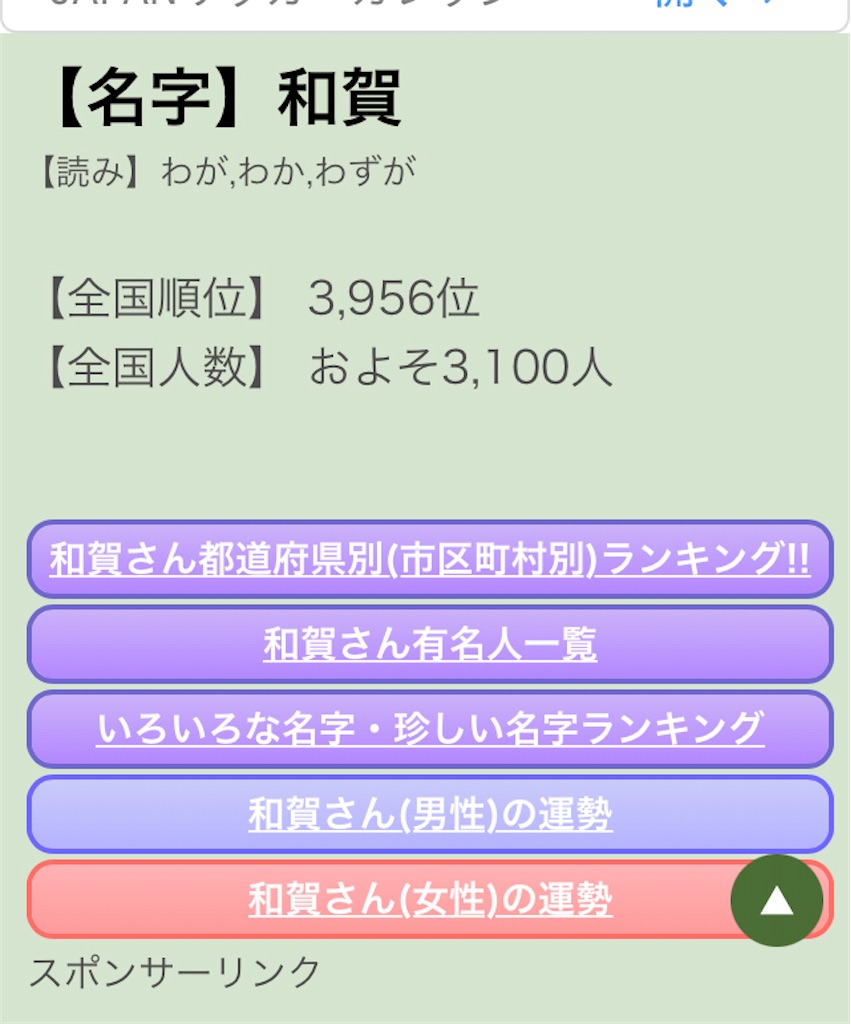 芸人の苗字だから知名度があるだけで実は珍苗字あるんじゃないか説