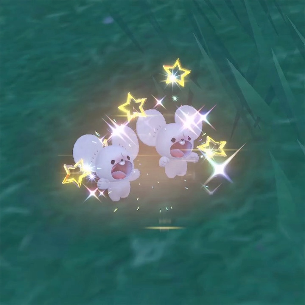 SV】色違いのパピモッチ＆ワッカネズミをゲットだぜ！ - えいくの日記
