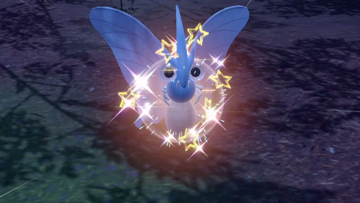 SV】色違いの証つきモルフォン＆色違いポケモン大量ゲットだぜ！ - え