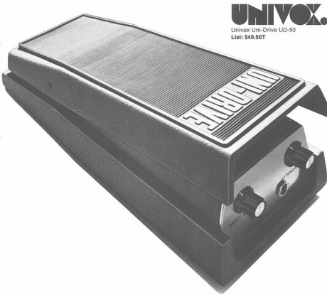ギター 2SC752 Univox Uni-Drive MOD EP17 Univox Uni-Drive - A Different kind of truth