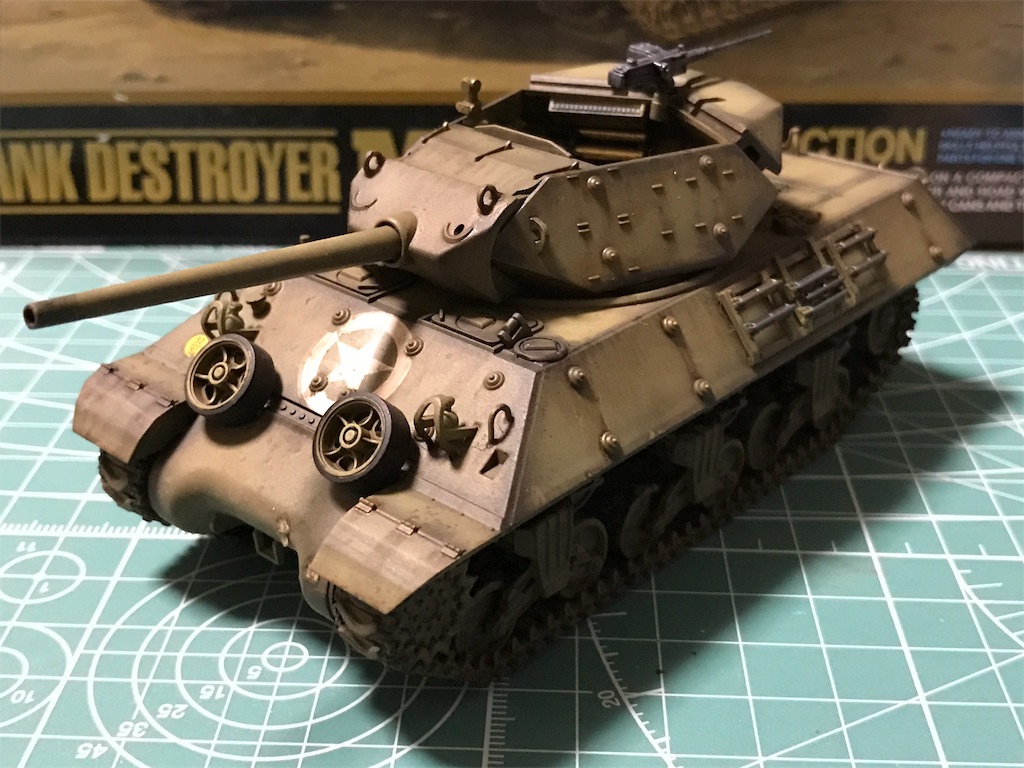1/48 アメリカ陸軍 M10 駆逐戦車 中期型 製作記 PART3