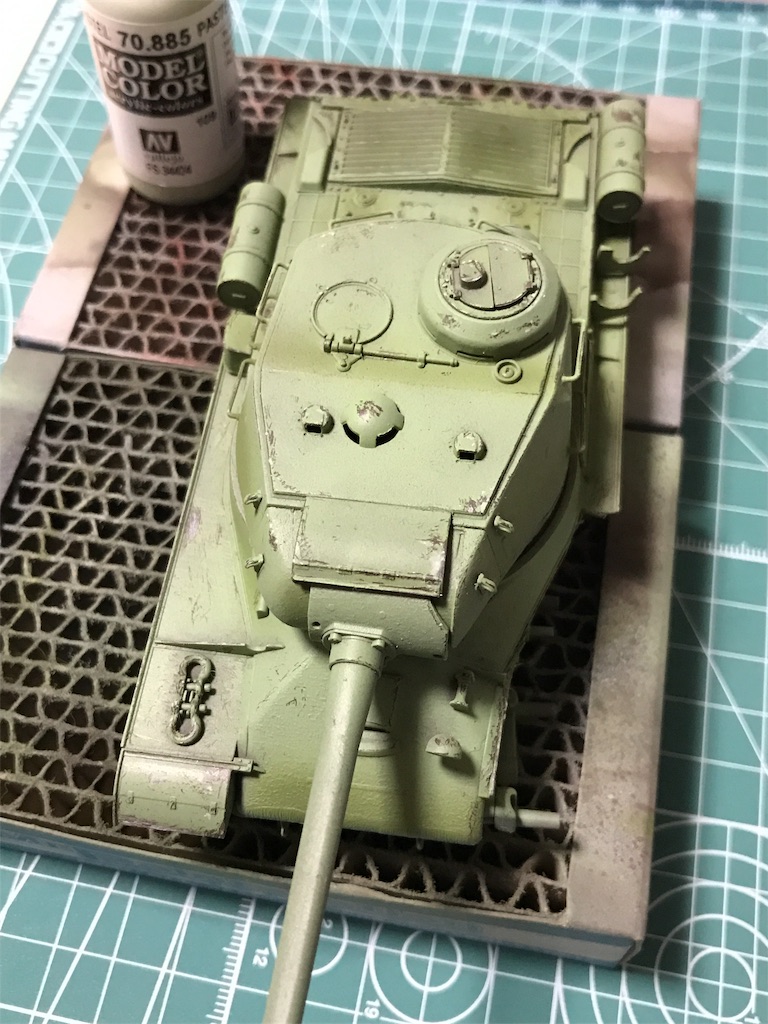 TAMIYA 1/48 ソビエト陸軍 重戦車 JS-2 1944年型 ChKZ 製作記