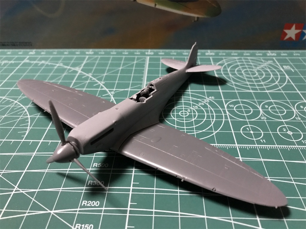 TAMIYA 1/72 イギリス空軍 スーパーマリン スピットファイア Mk.I 製作