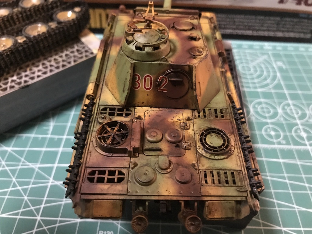 TAMIYA 1/48 ドイツ陸軍 V号戦車 パンサー G型
