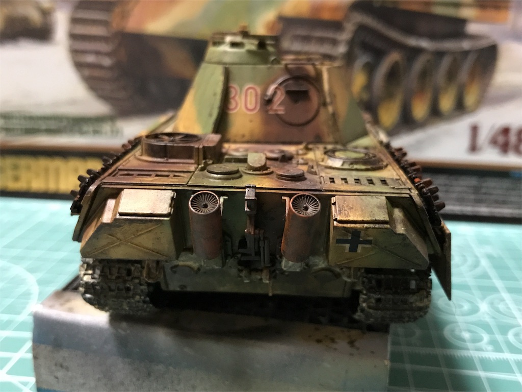 TAMIYA 1/48 ドイツ陸軍 V号戦車 パンサー G型