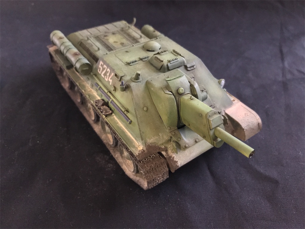 タミヤ1/48ソビエトKV-1重戦車　ソビエト自走砲SU-122 ヨンパチ タミヤ 1/48 ミリタリーミニチュアシリーズ ソビエト KV－1重