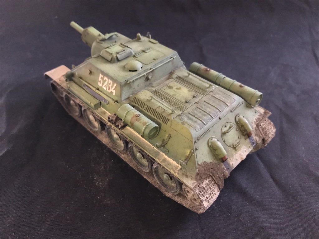 TAMIYA 1/48 ソビエト陸軍 自走砲 SU-122