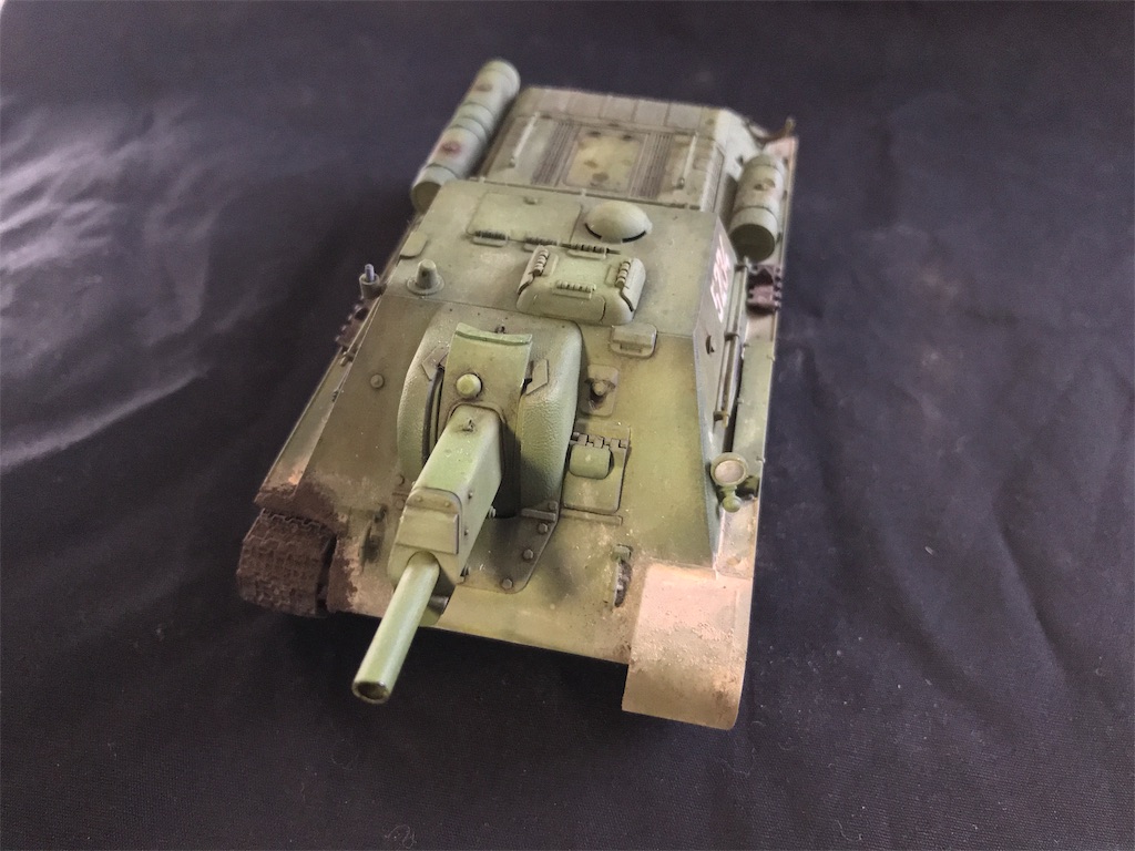 TAMIYA 1/48 ソビエト陸軍 自走砲 SU-122