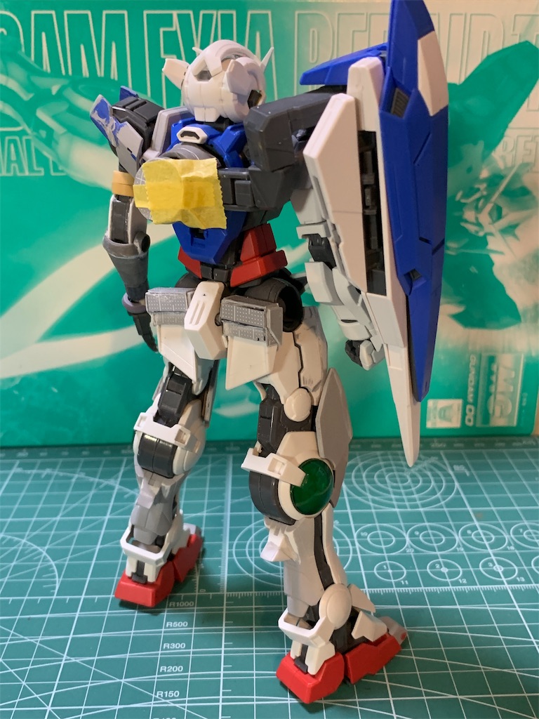 Mg 1 100 ガンダムエクシア リペアii 機動戦士ガンダムoo 製作記 Part6 Eigemann Hobby Blog