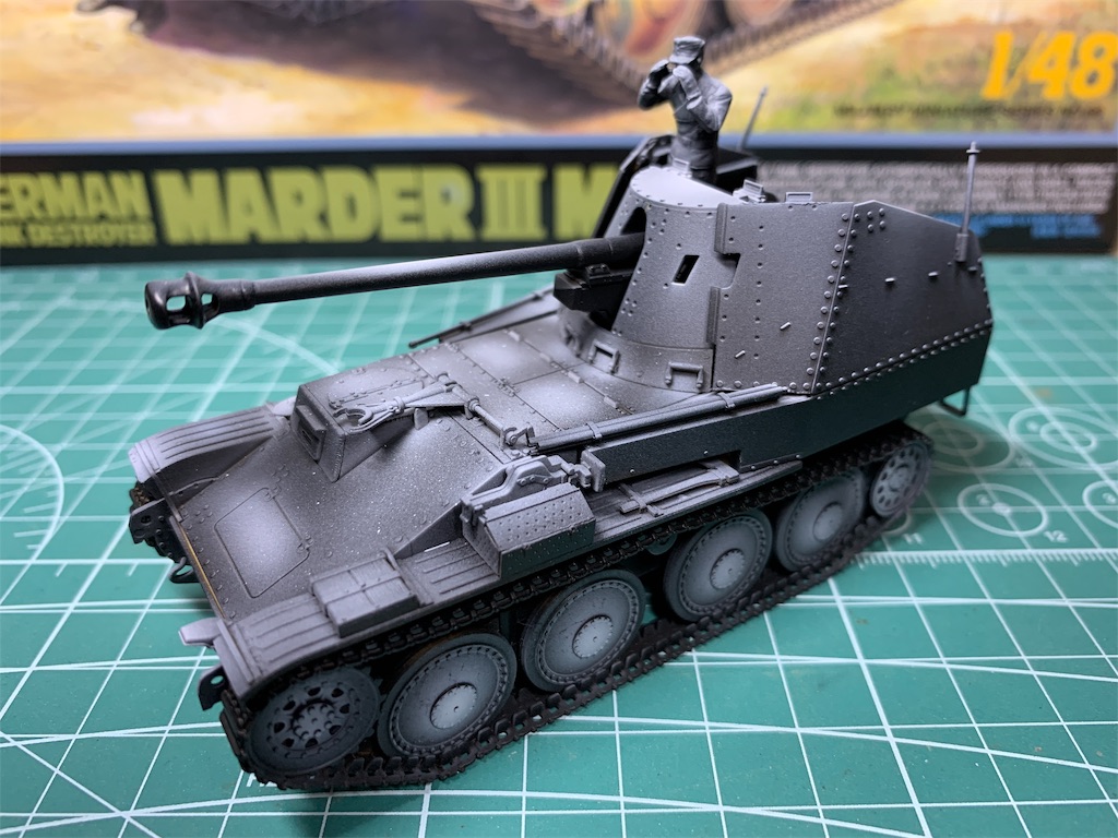 TAMIYA 1/48 ドイツ陸軍 対戦車自走砲 マーダーIII M 7.5cm Pak40 搭載型