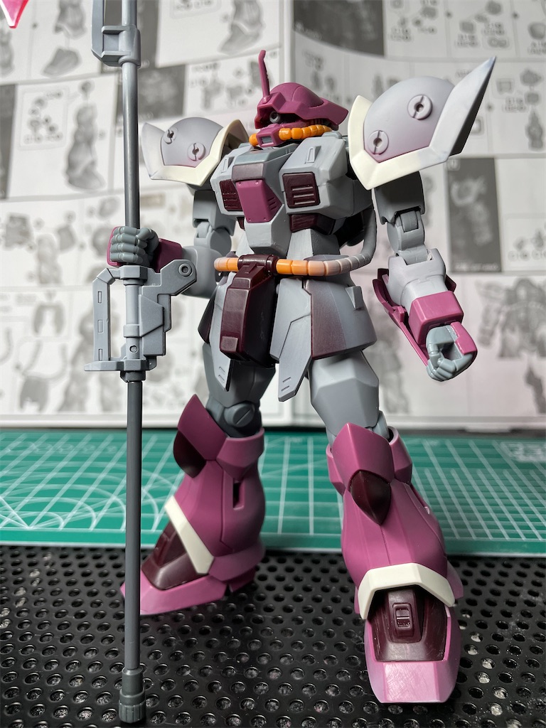 Hguc 1 144 機動戦士ガンダムuc イフリート シュナイド 製作記 Part2 Eigemann Hobby Blog