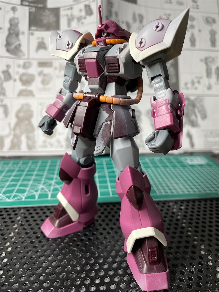 Hguc 1 144 機動戦士ガンダムuc イフリート シュナイド 製作記 Part2 Eigemann Hobby Blog