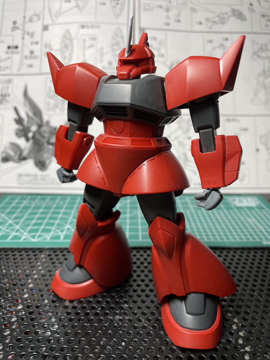 HG ジョニーライデン専用ゲルググ　ゲルググウェルテクス HG ゲルググ ウェルテクス レビュー | ガンダムブログはじめました