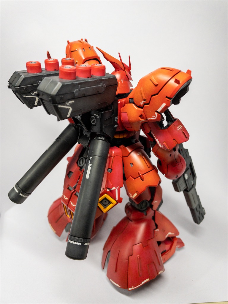 RG 1/144 機動戦士ガンダム 逆襲のシャア サザビー 製作記 PART3
