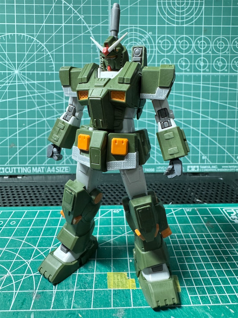 ガンプラ　HG フルアーマーガンダム　組立塗装済 HG 1/144 フルアーマー・ガンダム(GUNDAM THUNDERBOLT Ver