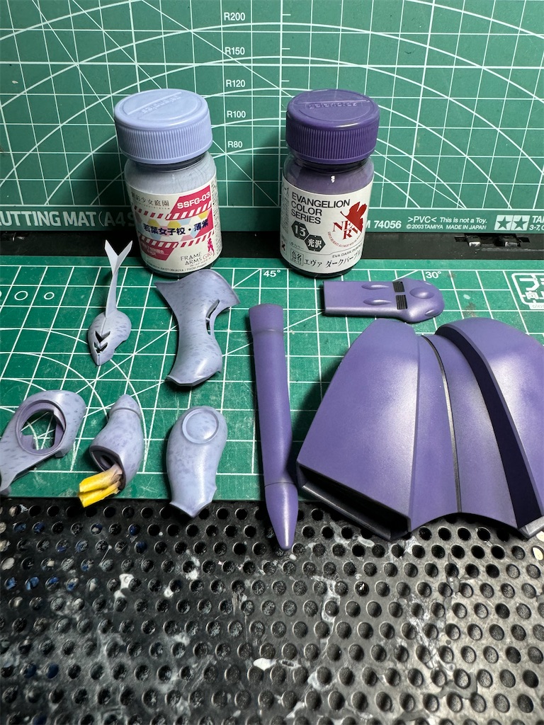 HG ダンバイン 1/72スケール (聖戦士ダンバイン) 製作記 (塗装編