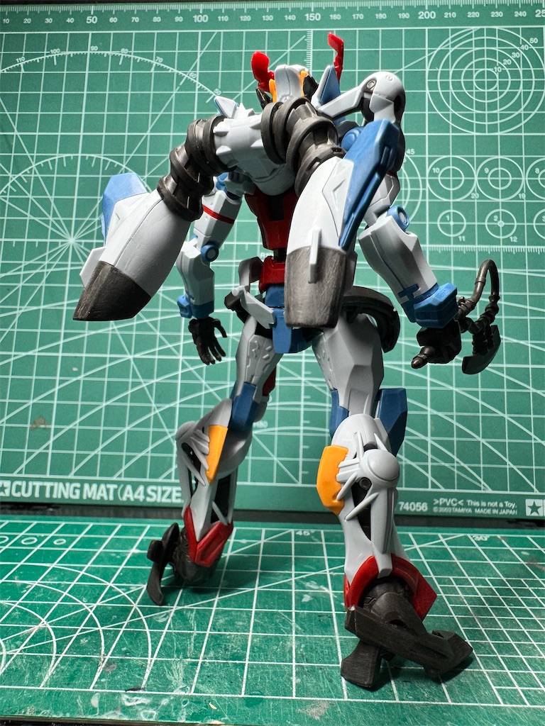 HG 1/144 GQuuuuuux 組み立て済み（素組み）（未塗装） HG 1/144 GQuuuuuuX（ジークアクス）HGガンプラ組立レビュー
