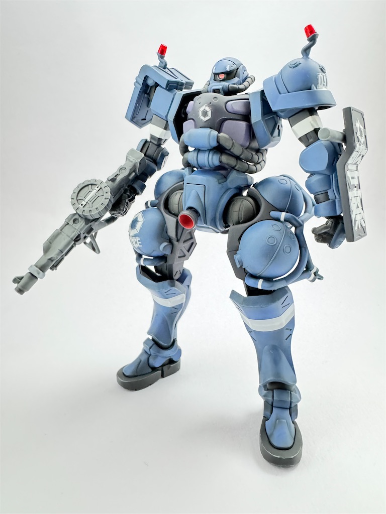 機動戦士Gundam GQuuuuuuX HG 1/144 軍警ザク (完成編