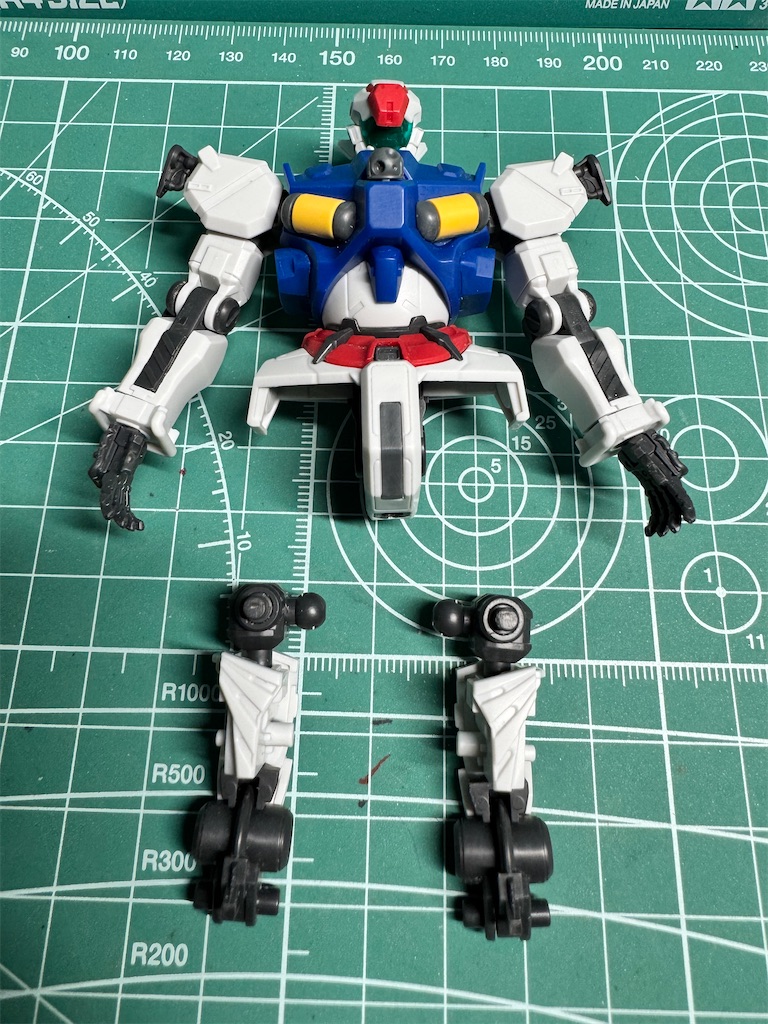 HG 機動戦士Gundam GQuuuuuuX 1/144 セイラ専用軽キャノン (素組み編