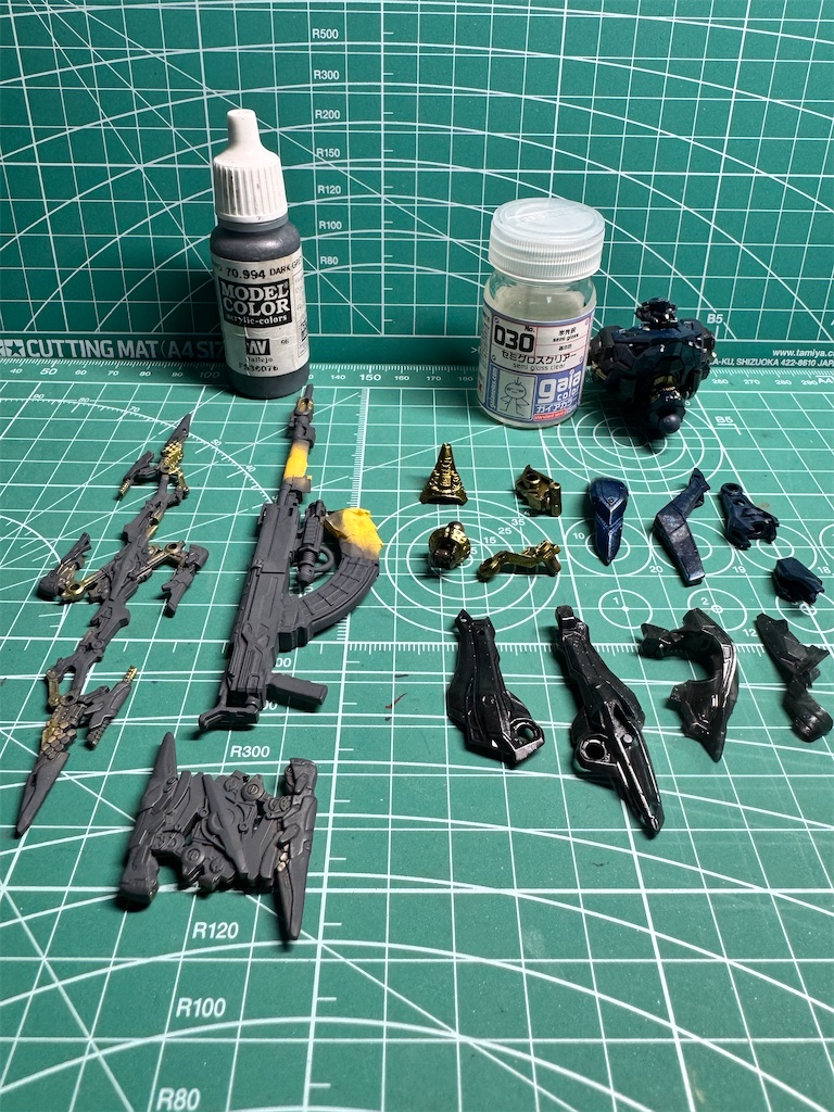 30MM ARMORED CORE VI FIRES OF RUBICON SCHNEIDER NACHTREIHER/40E スティールヘイズ 