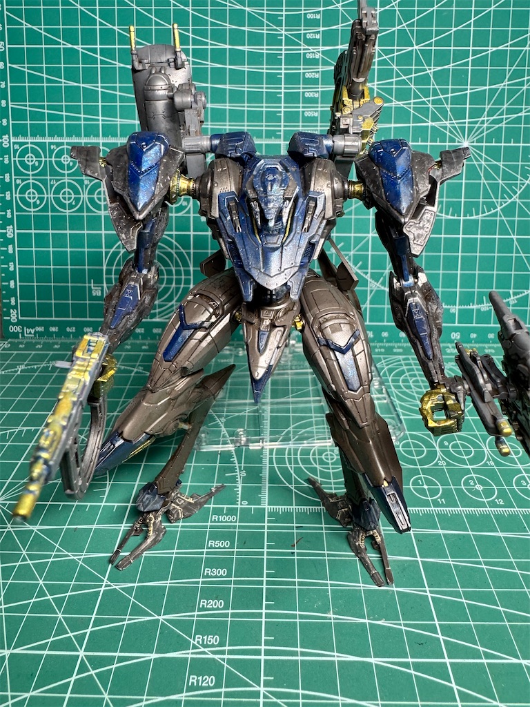 30MM ARMORED CORE VI FIRES OF RUBICON SCHNEIDER NACHTREIHER/40E スティールヘイズ