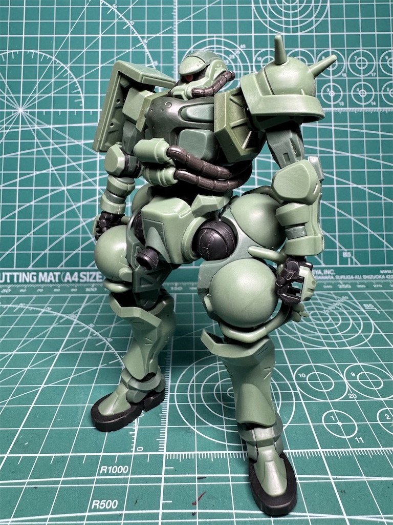HG 機動戦士Gundam GQuuuuuuX ザク(GQ) 1/144スケール