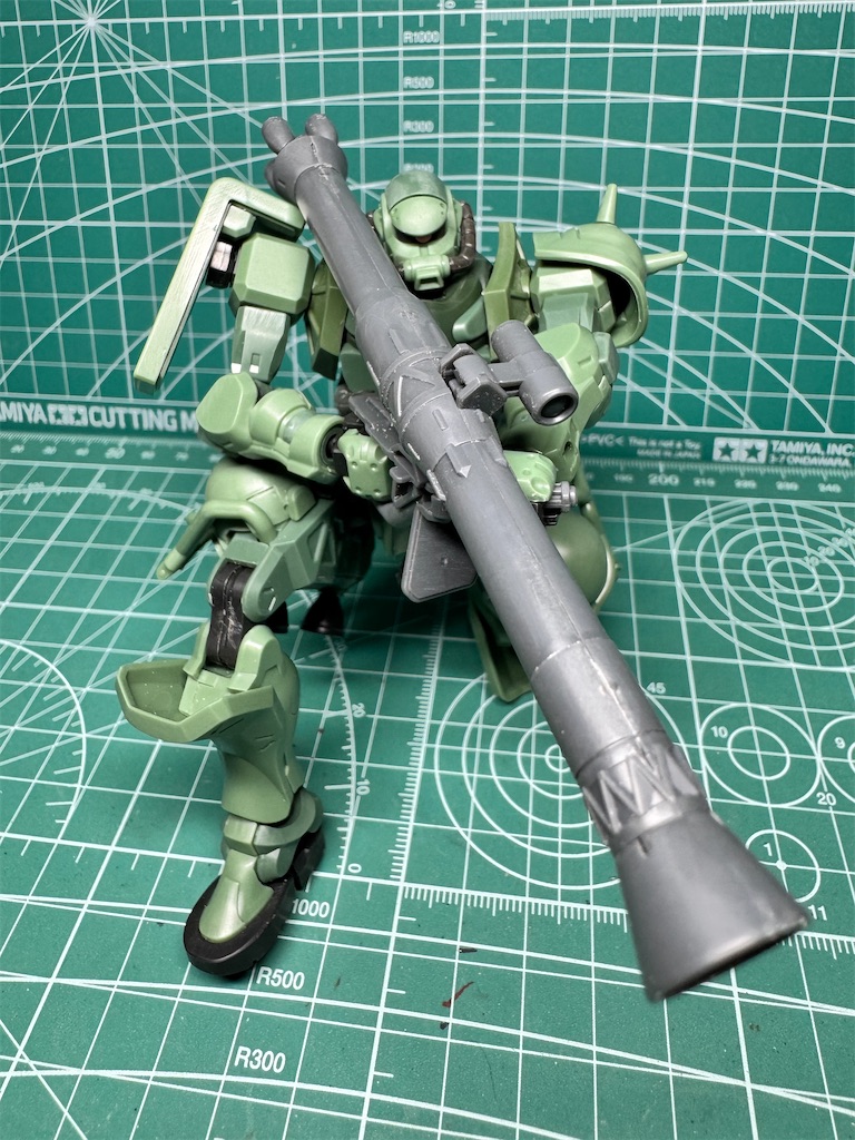 HG 機動戦士Gundam GQuuuuuuX ザク(GQ) 1/144スケール