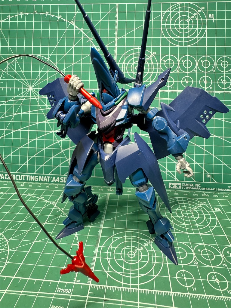 HG 機動戦士Gundam GQuuuuuuX ハンブラビ(GQ) 1/144スケール