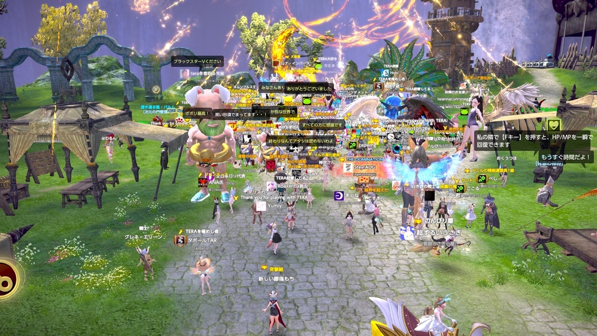 長女さん、TERA終了に際し公式Twitterからいいねを貰う - かつてTERAに存在していたエリーン専門ギルドの長女さんの跡地